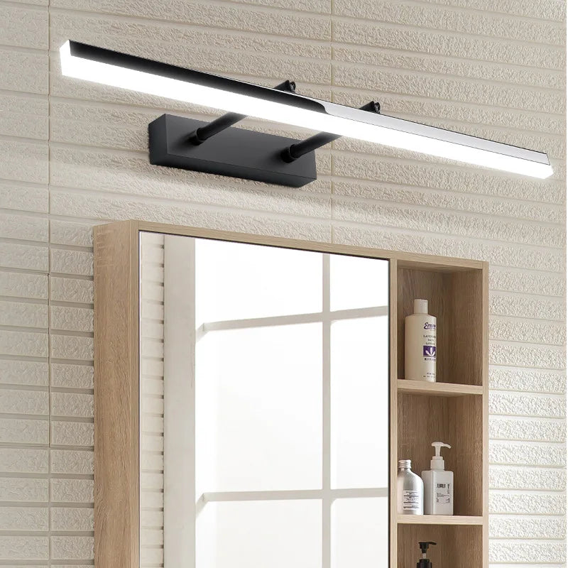 Modern LED Mirror Lights Bathroom Wall Lamps Indoor Lighting Simple Style Bedroom Light Fixtures Extend Wall Sconce Vanity Light