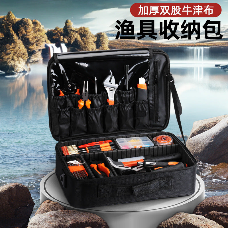 Sac de rangement multifonction pour matériel de pêche