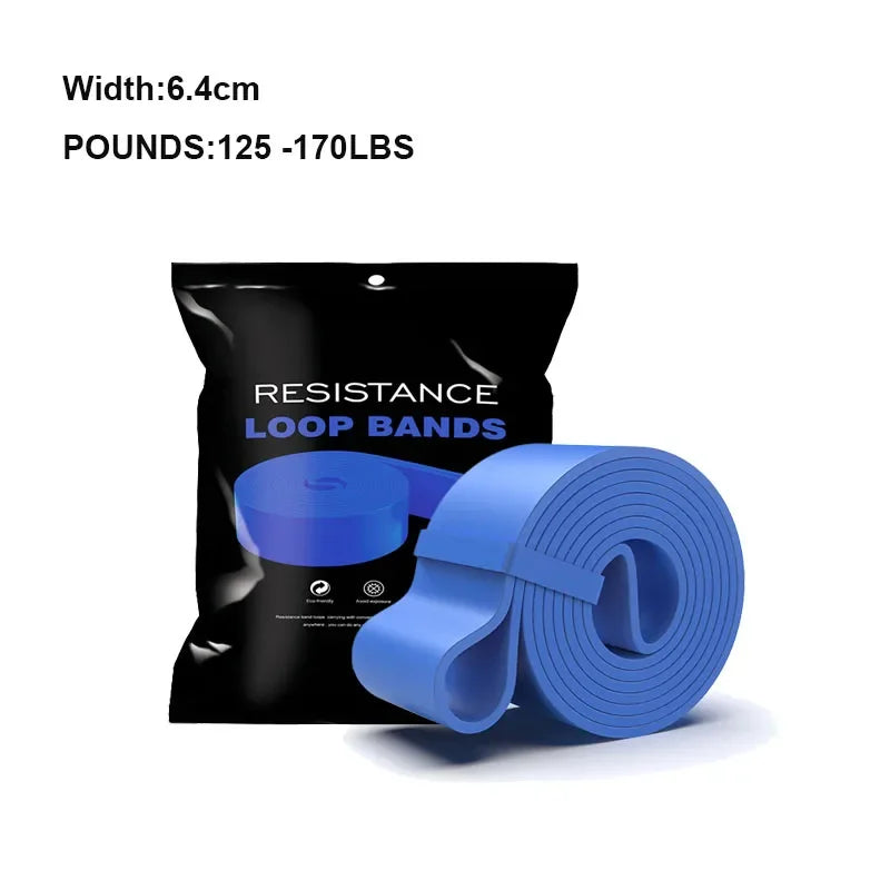 Resistance Band Heavy Duty Latex Sports Elastic Bands Training Pull Up Assist Bands For Pilates Workout Out Fitness Shape Body