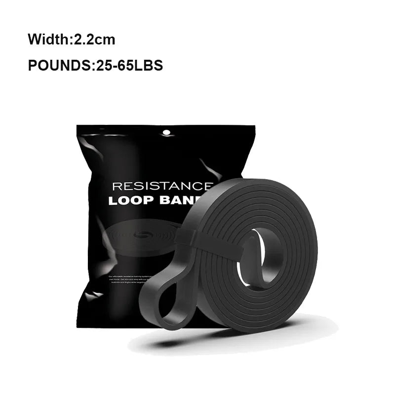 Resistance Band Heavy Duty Latex Sports Elastic Bands Training Pull Up Assist Bands For Pilates Workout Out Fitness Shape Body