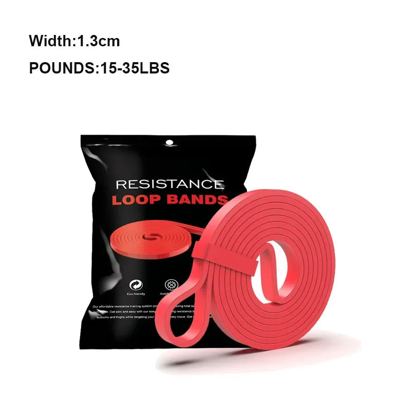 Resistance Band Heavy Duty Latex Sports Elastic Bands Training Pull Up Assist Bands For Pilates Workout Out Fitness Shape Body