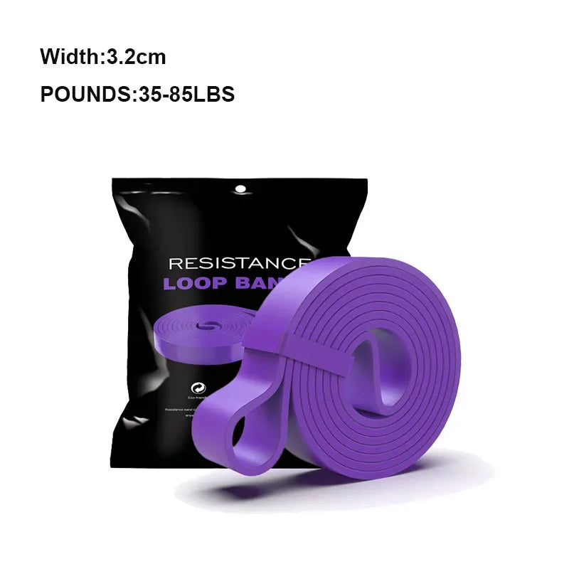 Resistance Band Heavy Duty Latex Sports Elastic Bands Training Pull Up Assist Bands For Pilates Workout Out Fitness Shape Body