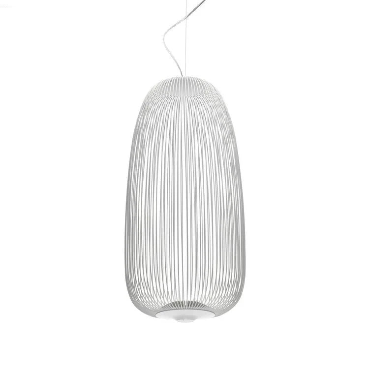 Italian Pendant Lamp minimalist Birdcage Hanging Light Designer Foscarini Spokes 1/2 Light  Home Decor stairway spot lighting